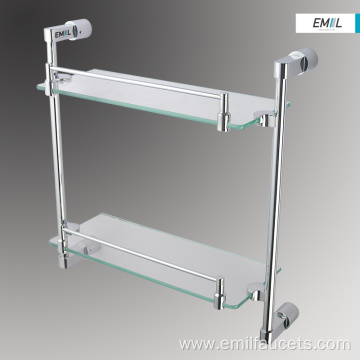 Bathroom accessories glass shelf fixtures